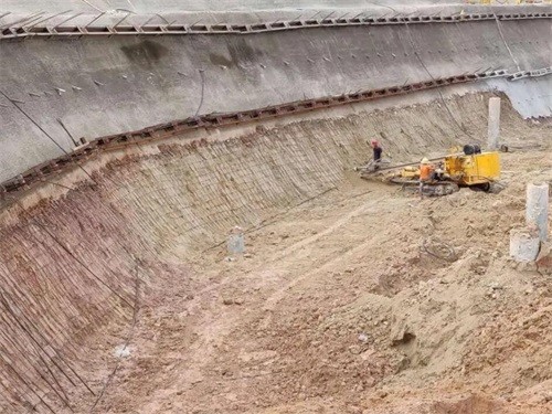 拉孜基坑边坡加固